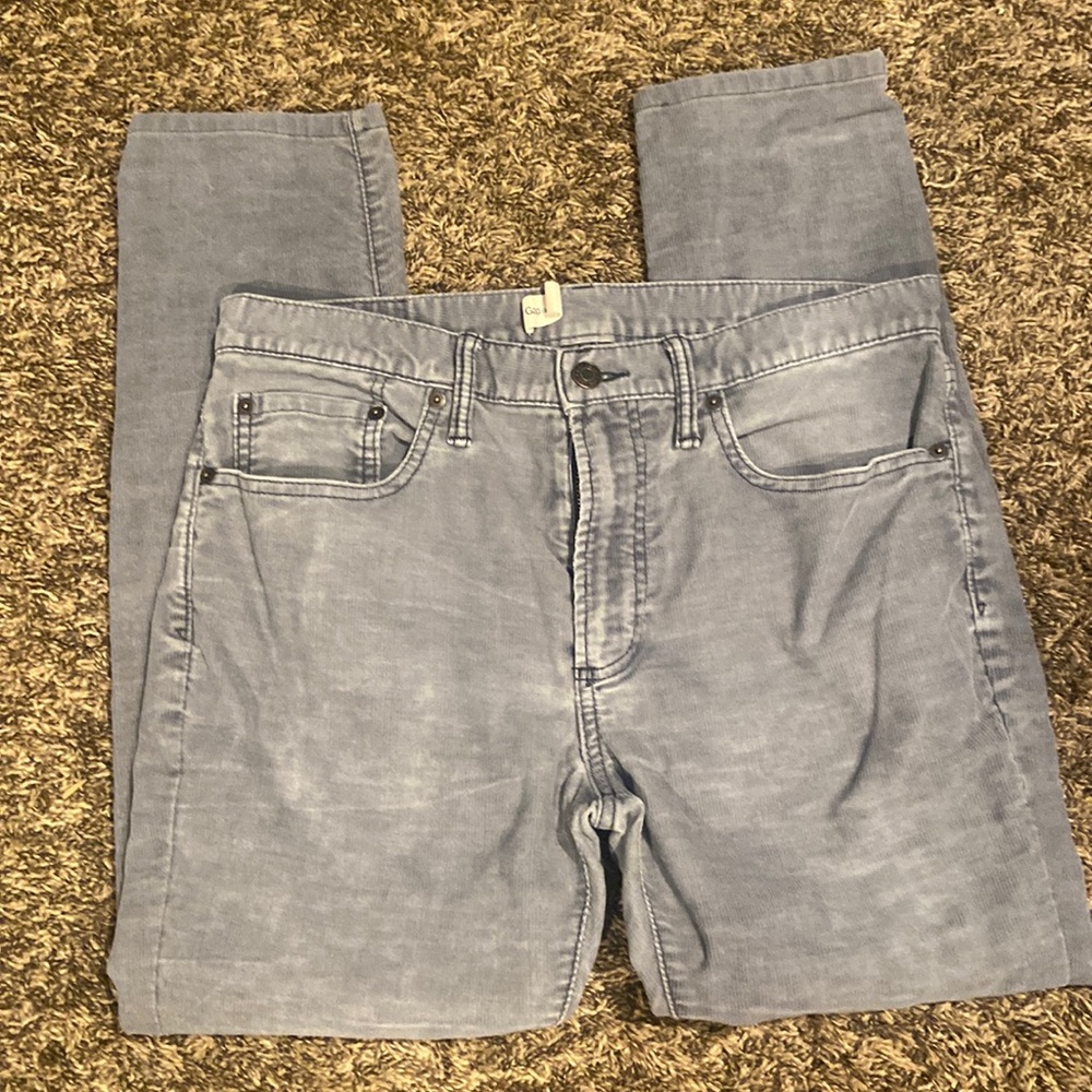 Gap corduroy pants 30x28 slim fit